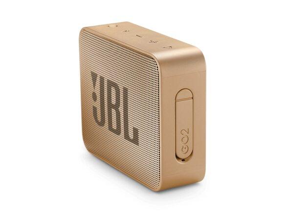obrazok z galerie JBL GO2 IPX7 Bluetooth reproduktor Champagne - porušené balenie