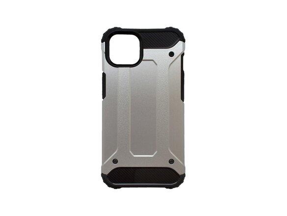 obrazok z galerie mobilNET plastové puzdro iPhone 13 Mini, strieborné, Military