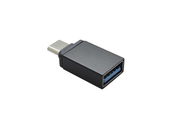 obrazok z galerie mobilNET OTG adaptér USB / USB-C, čierna
