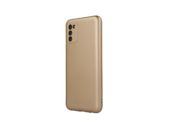 obrazok z galerie Puzdro Metalic TPU Samsung Galaxy A12 A125 - zlaté
