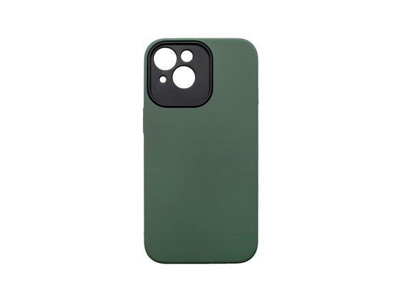 obrazok z galerie mobilNET silikónové puzdro iPhone 13, tmavá zelená, Mark