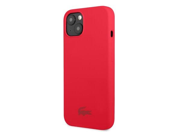obrazok z galerie Lacoste Liquid Silicone Glossy Printing Logo Kryt pro iPhone 13 Red