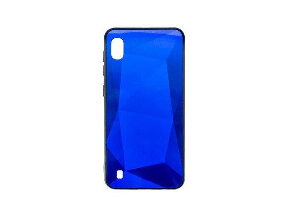 obrazok z galerie mobilNET plastové puzdro Samsung Galaxy A10, modré, 3D Triangle