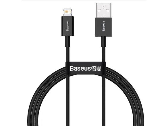 obrazok z galerie Baseus CALYS-A01 Superior Fast Charging Datový Kabel USB to Lightning 2.4A 1m Black