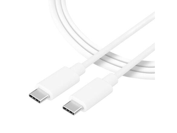 obrazok z galerie Tactical Smooth Thread Cable USB-C/USB-C  2m White
