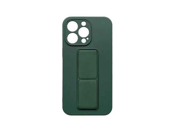 obrazok z galerie mobilNET tvrdené puzdro iPhone 13 Pro Max, tmavo zelená, Relax