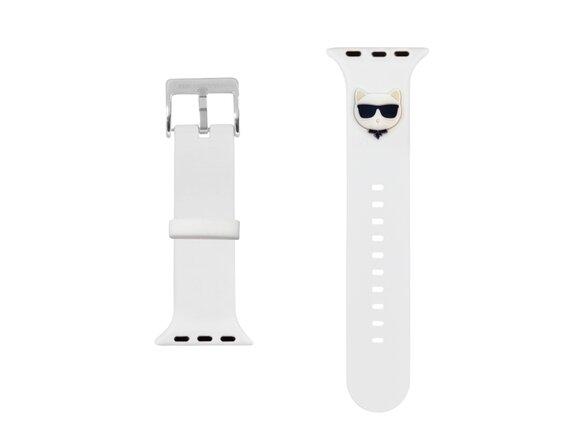 obrazok z galerie Karl Lagerfeld Choupette Head Řemínek pro Apple Watch 42/44mm White