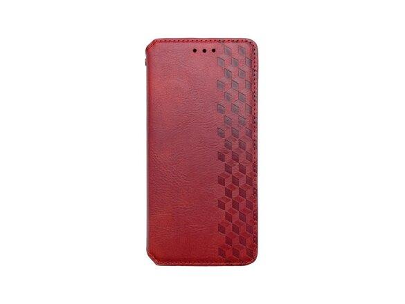 obrazok z galerie mobilNET knižkové puzdro Samsung Galaxy S22 Ultra, červená, Pattern