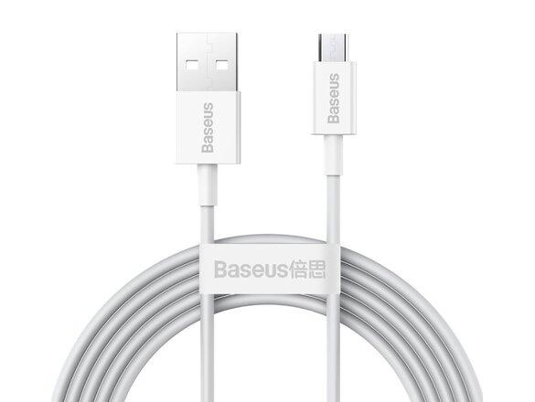 obrazok z galerie Baseus CAMYS-A02 Superior Fast Charging Datový Kabel MicroUSB 2A 2m White
