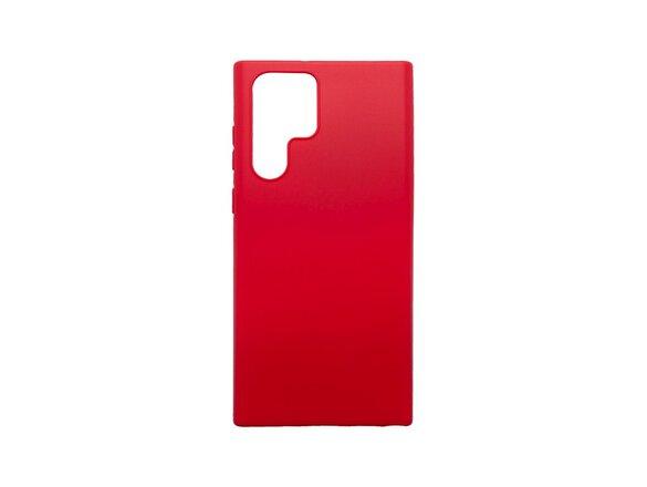obrazok z galerie mobilNET silikónové puzdro Samsung Galaxy S22 Ultra, červená, Pudding