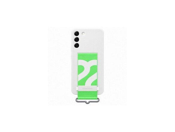 obrazok z galerie Samsung Silicone Cover Strap for Galaxy S22 Plus white