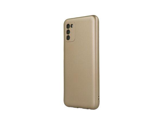 obrazok z galerie Puzdro Metallic TPU Samsung Galaxy S22 - Zlaté