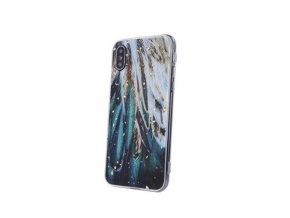 obrazok z galerie Gold Glam case for Samsung Galaxy S22 feathers