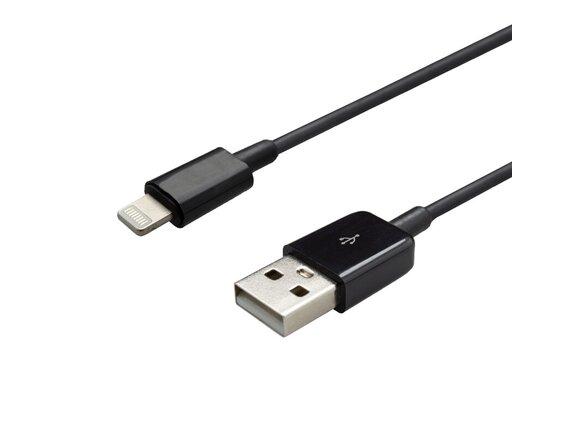 obrazok z galerie Dátový USB kábel iPhone 5 Lightning, 1 m, čierny