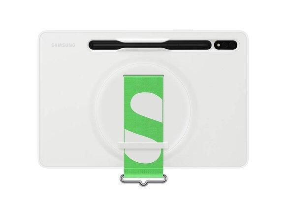 obrazok z galerie EF-GX700CWE Samsung Strap Cover pro Galaxy Tab S8 White