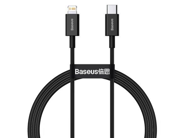 obrazok z galerie Baseus CATLYS-A01 Superior Fast Charging Datový Kabel USB-C to Lightning  20W 1m Black
