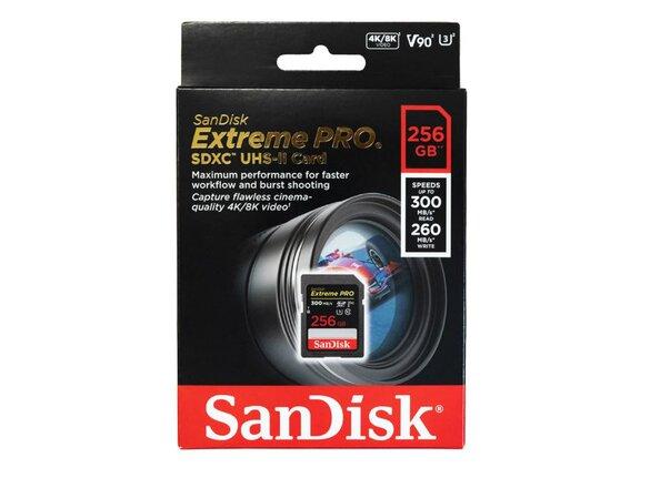 obrazok z galerie SanDisk Extreme PRO SDXC 256GB 300MB/s V90 UHS-II