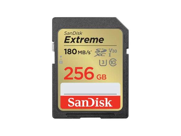 obrazok z galerie SanDisk Extreme SDXC 256GB 180MB/s V30 UHS-I U3