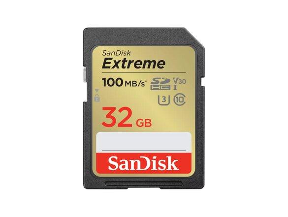 obrazok z galerie SanDisk Extreme SDHC 32GB 100MB/s V30 UHS-I U3