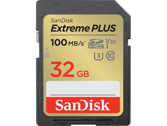 obrazok z galerie SanDisk Extreme PLUS SDHC 32GB 100MB/s V30 UHS-I