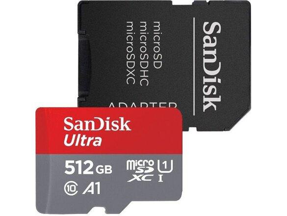 obrazok z galerie SanDisk Ultra microSDXC 512GB 150MB/s + adaptér