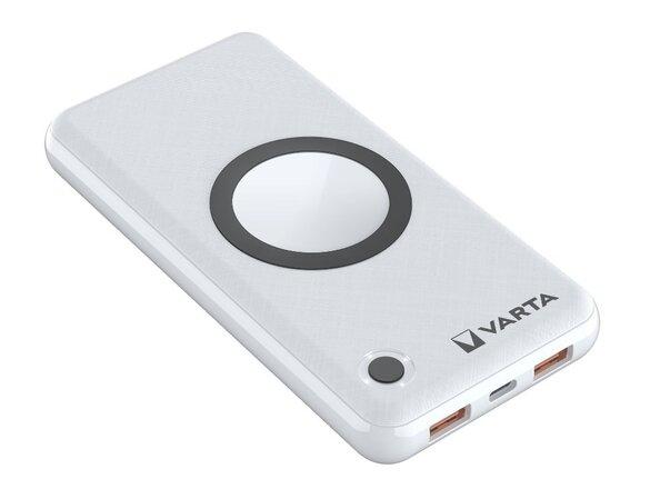 obrazok z galerie VARTA Portable Wireless Powerbank 15000mAh Silver