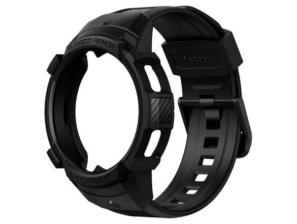 obrazok z galerie Spigen Rugged Armor &quot;PRO&quot; for Samsung Galaxy Watch 4 Classic 46 mm matte black