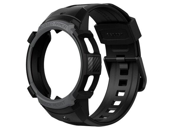 obrazok z galerie Spigen Rugged Armor &quot;PRO&quot; strap for Samsung Galaxy Watch 4 Classic 42 mm charcoal grey