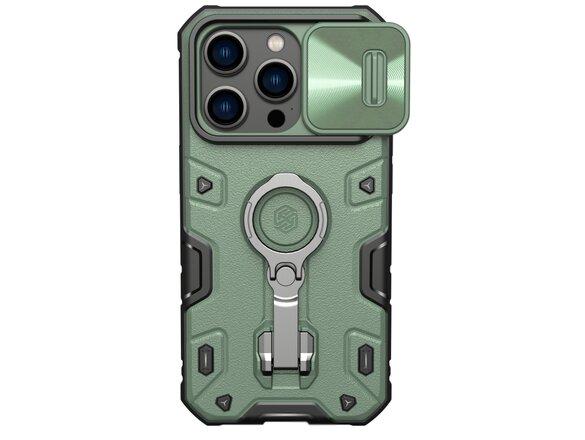 obrazok z galerie Nillkin CamShield Armor PRO Zadní Kryt pro Apple iPhone 14 Pro Dark Green
