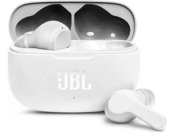 obrazok z galerie JBL Vibe 200TWS Bluetooth Slúchadlá Biele
