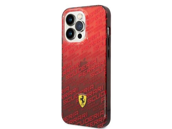 obrazok z galerie Ferrari Gradient Allover Zadní Kryt pro iPhone 14 Pro Max Red