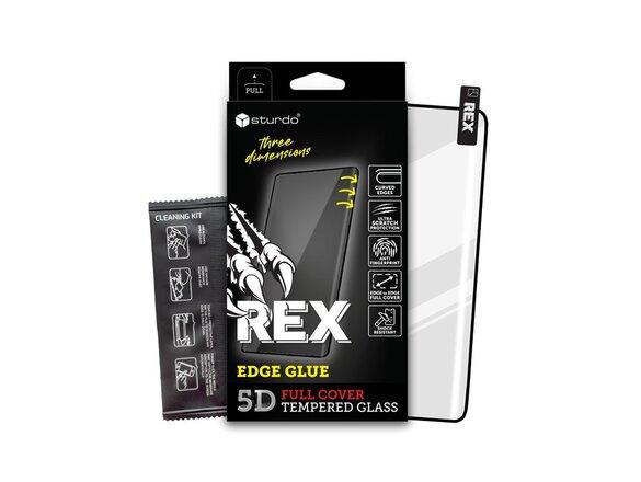 obrazok z galerie Sturdo Rex ochranné sklo Motorola Edge 30 Fusion, čierne, Edge Glue 5D
