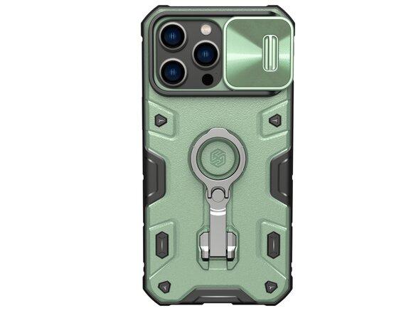 obrazok z galerie Nillkin CamShield Armor PRO Zadní Kryt pro Apple iPhone 14 Pro Max Dark Green