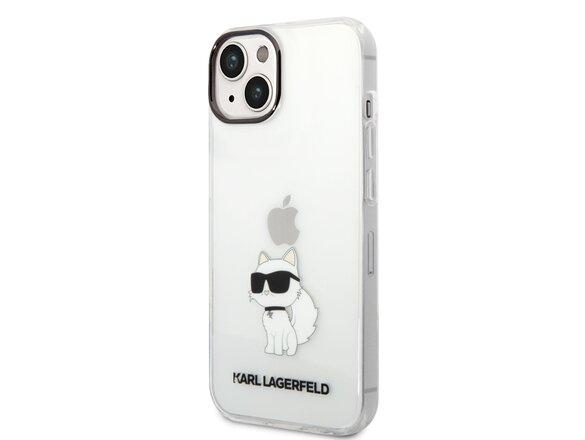 obrazok z galerie Karl Lagerfeld IML Choupette NFT Zadní Kryt pro iPhone 14 Plus Transparent
