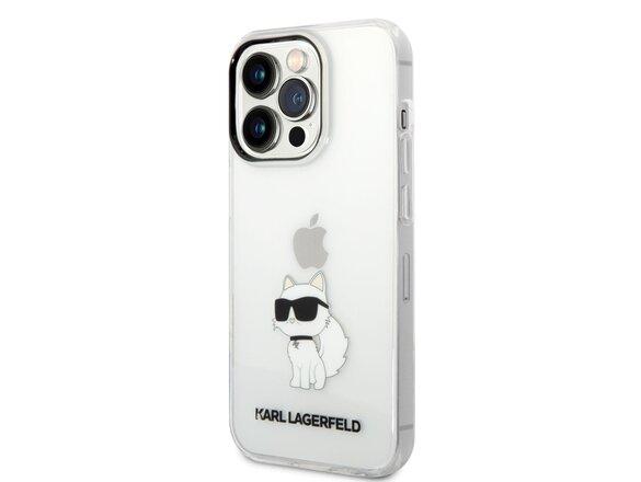 obrazok z galerie Karl Lagerfeld IML Choupette NFT Zadní Kryt pro iPhone 14 Pro Transparent
