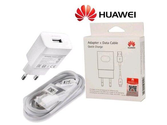 obrazok z galerie Nabíjačka Huawei HW-059200EGQ/AP32 Original Fast Charger 18W + Kábel MicroUSB 1m Biela