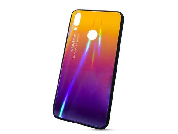 obrazok z galerie Puzdro Rainbow Glass TPU Huawei Y7 2019 - fialové