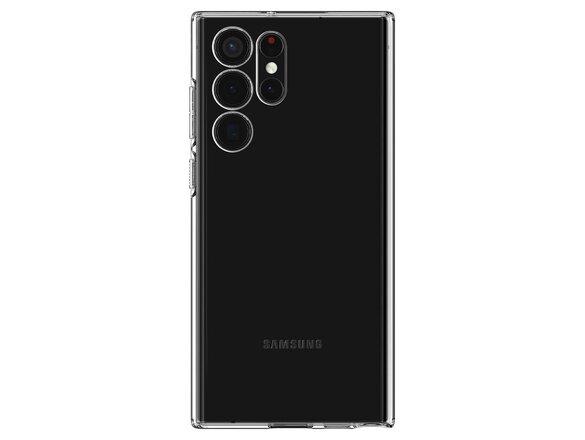obrazok z galerie Puzdro Spigen Liquid Crystal Samsung Galaxy S22 Ultra 5G - transparentné
