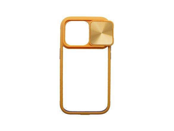 obrazok z galerie mobilNET plastové puzdro iPhone 14 Pro, fialovo oranžová, Duo