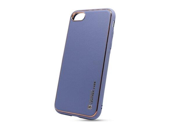 obrazok z galerie Puzdro Leather TPU iPhone 7/8/SE 2020/SE 2022 - modré