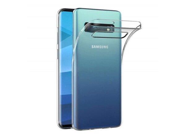 obrazok z galerie Puzdro NoName ultratenké 0,5mm TPU Samsung Galaxy S10 - transparentné