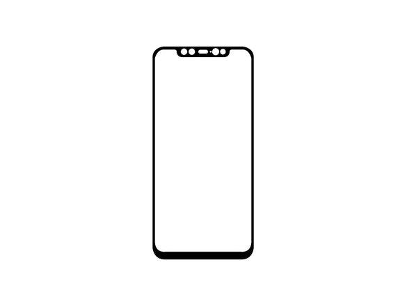 obrazok z galerie Ochranné Q sklo Xiaomi Mi 8 čierne, fullcover