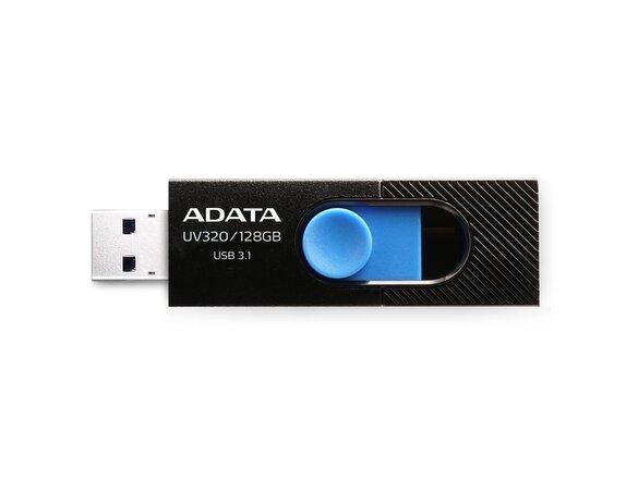 obrazok z galerie USB kľúč ADATA UV320 128GB USB 3.1 Modro-čierny