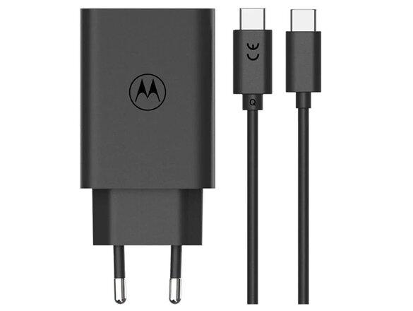 obrazok z galerie Motorola TurboPower 68W GaN Síťová nabíječka 6.5A + USB-C Kabel