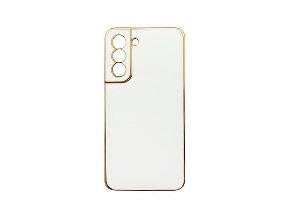 obrazok z galerie mobilNET silikónové puzdro Samsung Galaxy S21 FE 5G, biela, Glam