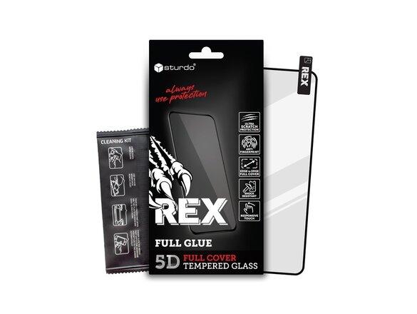 obrazok z galerie Sturdo Rex ochranné sklo Oppo A78, čierne, Full Glue 5D