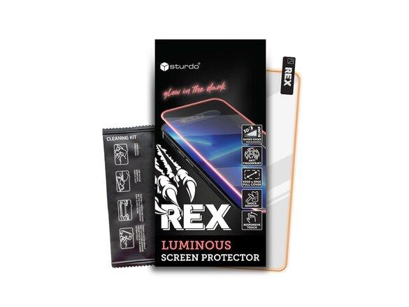 obrazok z galerie Sturdo Rex Luminous ochranné sklo iPhone 12 / iPhone 12 Pro, oranžová