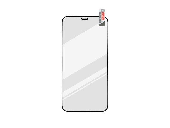 obrazok z galerie Ochranné sklo Q sklo iPhone 12 Pro Max (6.7) celotvárové - čierne (full glue)