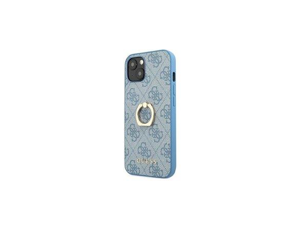 obrazok z galerie Guess case for iPhone 13 mini 5,4&quot; GUHCP13S4GMRBL blue hard case 4G with ring stand
