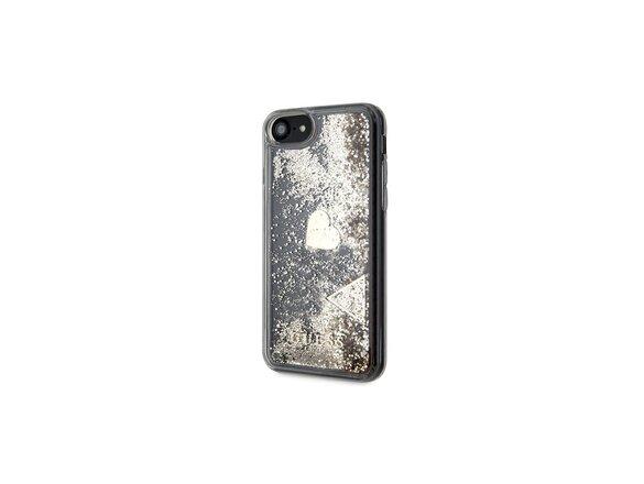 obrazok z galerie Guess case for iPhone SE 2022 / SE  2020 / 7 / 8 GUOHCI8GLHFLGO hard case gold Charms 2 Liquid Glit